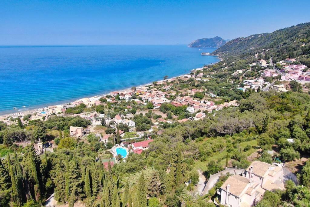 Casa Tramonto Beach View Agios Gordios  Dış mekan fotoğraf